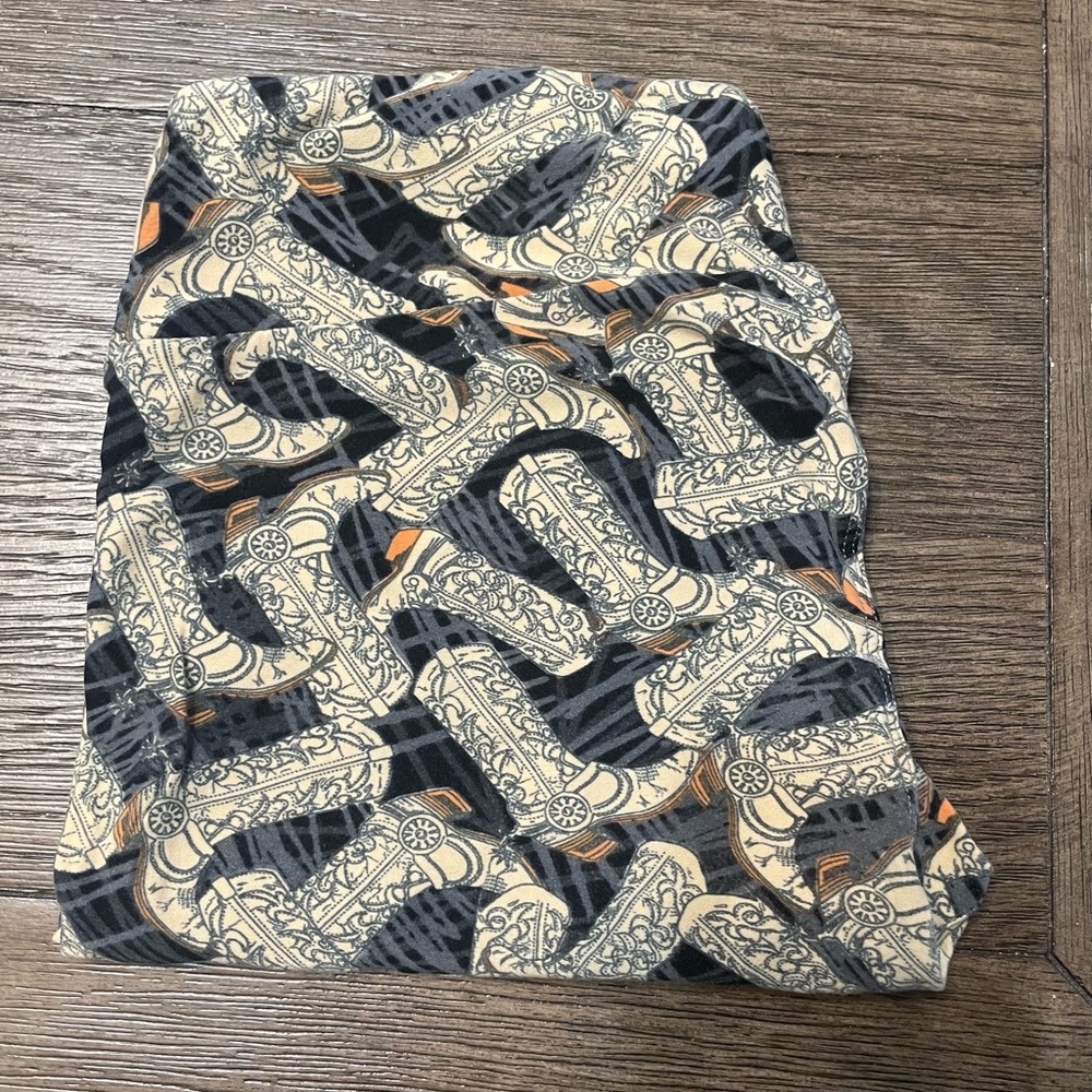 LulaRoe Leggings - Cowboy Boots